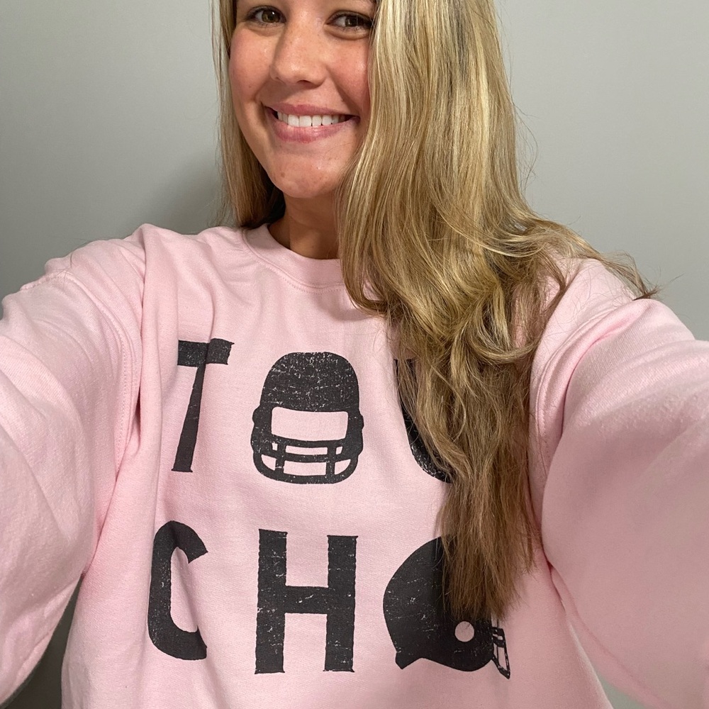 Pink Touchdown Sweatshirt - Picture 5 of 5
